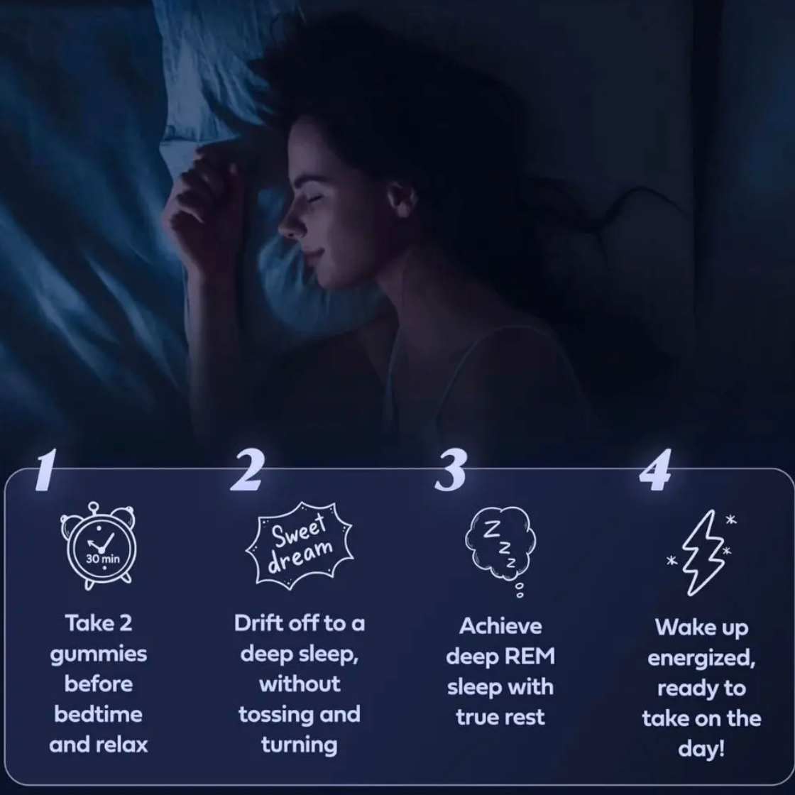 LullaBites™ Melatonin-Free Sleep Gummies